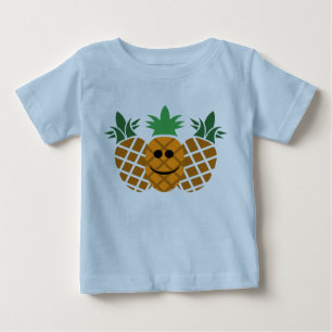 Pour Bébé Happy Pineapple Design - Baby Fine Jersey T-shirt