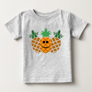 Pour Bébé Happy Pineapple Design - Baby Fine Jersey T-shirt