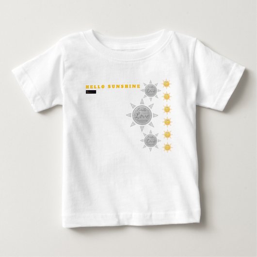 POUR BÉBÉ HELLO SOLEIL T-SHIRT (Devant)