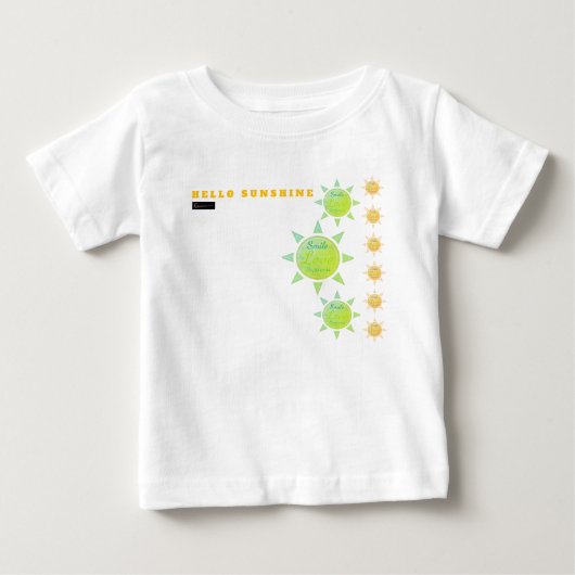 POUR BÉBÉ HELLO SOLEIL T-SHIRT (Devant)