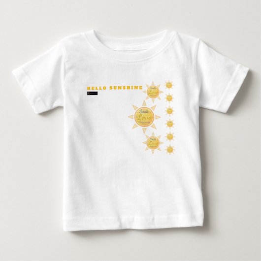 POUR BÉBÉ HELLO SOLEIL T-SHIRT (Devant)