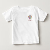 Pour Bébé Hot air balloon ride T-Shirt (Devant)