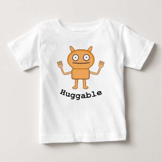 Pour Bébé Huggable - Baby Fine Jersey T-shirt  (Devant)