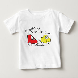 Pour Bébé Infantile le T-shirt la voiture de mon papa est