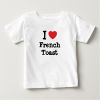 J'adore le coeur de French Toast T-Shirt