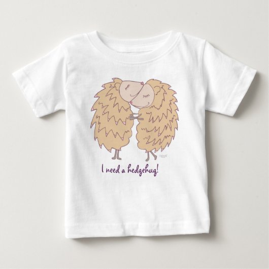 Pour Bébé J'ai besoin d'un hérisson, t-shirt de idyl-wyld (Devant)