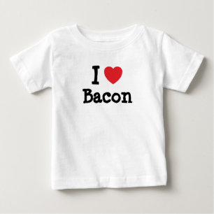 Pour Bébé J'aime le T-shirt de Bacon