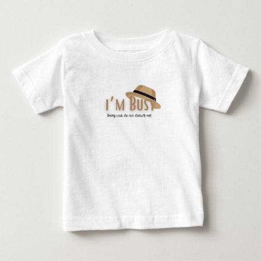 Pour Bébé Je suis cool comme un t-shirt pops (Devant)