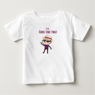 Pour Bébé Je suis cool comme un t-shirt pops