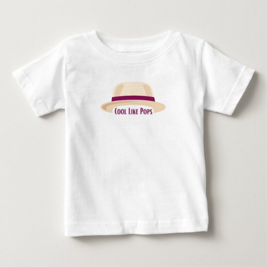 Pour Bébé Je suis cool comme un t-shirt pops (Devant)