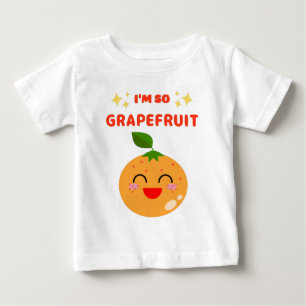 Pour Bébé JE SUIS TELLEMENT T-Shirt DE FRUITS GRAPÉS