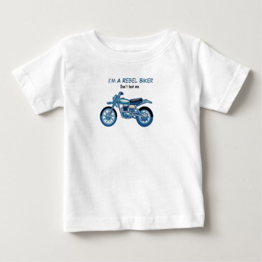 Pour Bébé Je suis un garçon rebelle, T-Shirt (Devant)