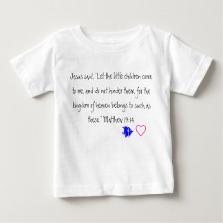 Pour Bébé Jésus aime le T-shirt d'enfant en bas âge de