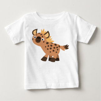Pour Bébé Joli Cartoon Hyena Baby T-Shirt