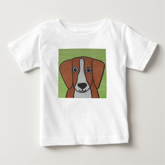 Pour Bébé ?Joli T-shirt Beagle bébé/bébé (Devant)