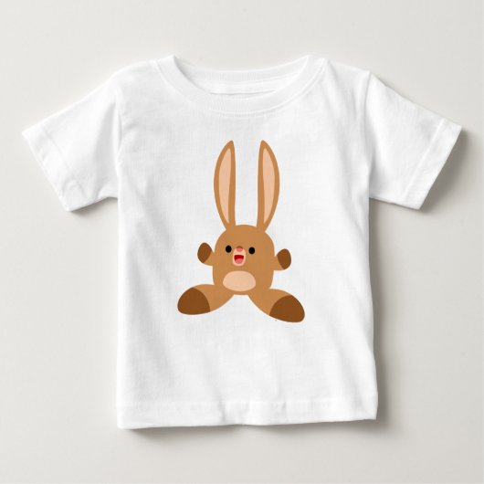 Pour Bébé Joli T-Shirt de lapin de lapin (Devant)