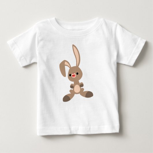 Pour Bébé Joli T-shirt de lapin de lapin (Devant)