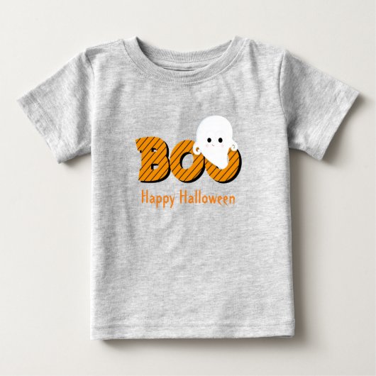 Pour Bébé Joli T-shirt Halloween Ghost Baby (Devant)