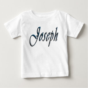 Pour Bébé Joseph, Nom, Logo, Babies T-shirt blanc