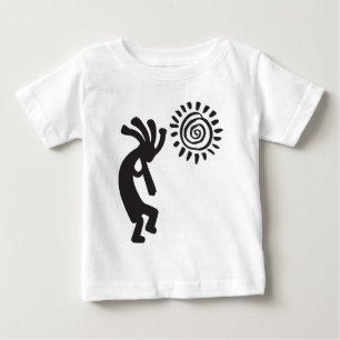 Pour Bébé Jouer Flute au T-shirt Sun Kokopelli