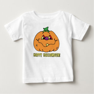 Pour Bébé Joyeux T-shirt Citrouille de garçon Halloween