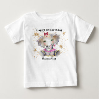 Pour Bébé Joyeux T-shirt d'anniversaire, 1er anniversaire bé