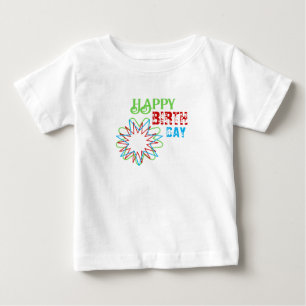 Pour Bébé Joyeux T-shirt Enfants Amusants anniversaire