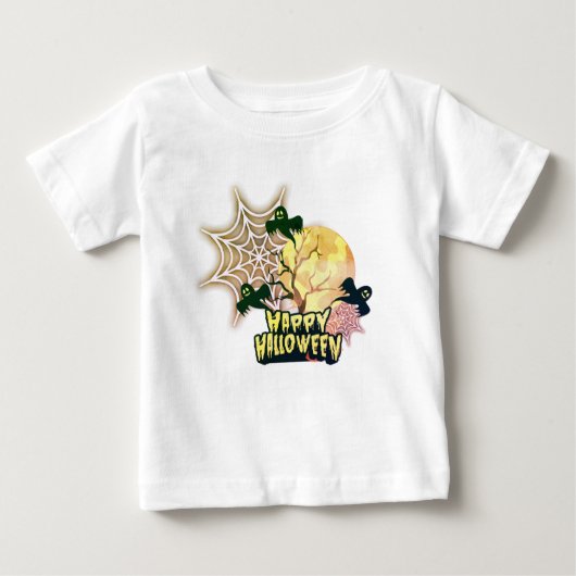 Pour Bébé Joyeux T-shirt Halloween (Devant)