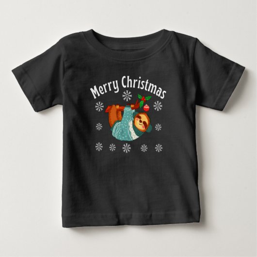 Pour Bébé Joyeux T-shirt Noël (Devant)