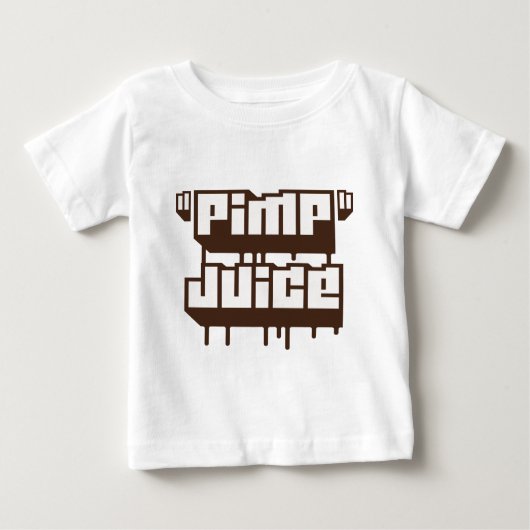 Pour Bébé Jus De Pimp — T-shirt (Devant)