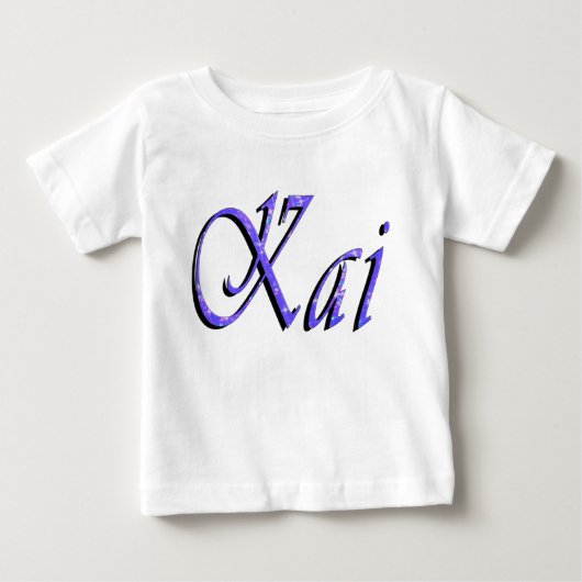 Pour Bébé Kai, Nom Logo, T-shirt Baby Boys (Devant)