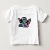 Pour Bébé Kids Stickers Baby T-Shirt (Dos)