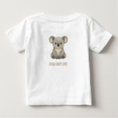 Pour Bébé Koala Toddler T-Shirt (Dos)