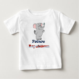 Pour Bébé Le futur républicain badine le T-shirt