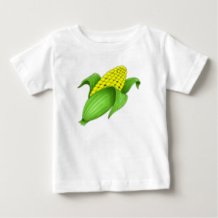Pour Bébé Le maïs sur le T-shirt de l’enfant