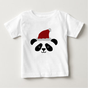 Pour Bébé Le panda de Père Noël badine le T-shirt