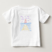 Pour Bébé Le phare et le T-shirt de la jetée (Dos)