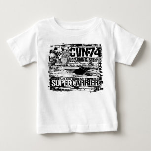 Pour Bébé Le porte-avions John C. Stennis T-Shirt