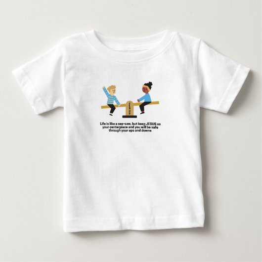 Pour Bébé Le T-shirt à scie (Devant)