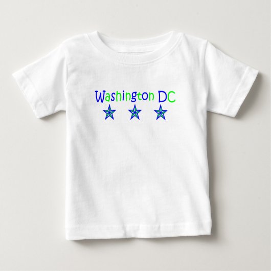 Pour Bébé Le T-shirt de l'enfant de Washington DC (Devant)