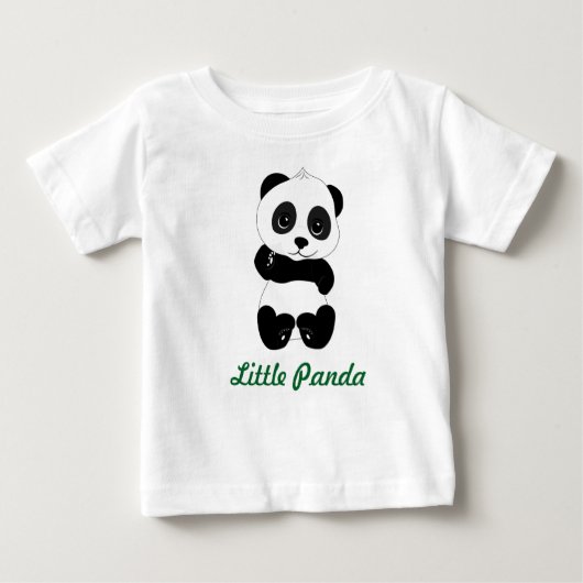 Pour Bébé Le T-shirt "petit panda " des enfants (Devant)
