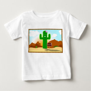 Pour Bébé Libérez le T-shirt de nourrisson de cactus