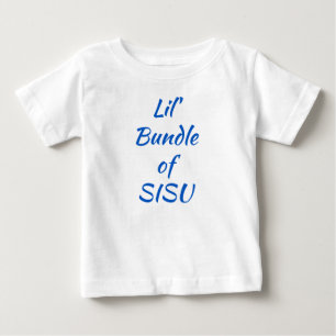 Pour Bébé Lil' Bundle of SISU Finland Baby T-Shirt