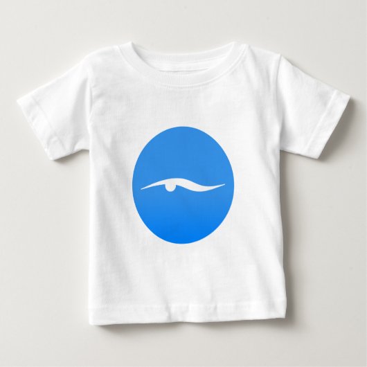 Pour Bébé Logo de natation sur T-shirt (Devant)