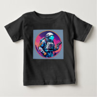 Logo sportif avec un alien - T-shirt enfant