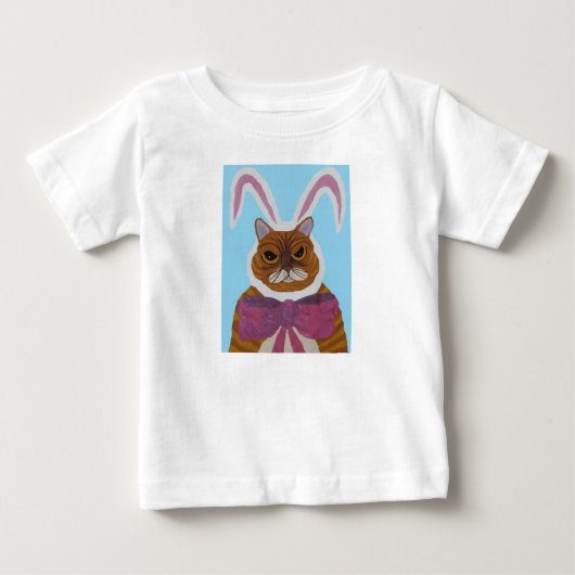 Pour Bébé Mad Cat T-Shirt (Devant)
