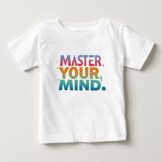 Pour Bébé Maîtrisez votre T-shirt esprit (Devant)