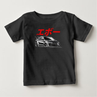 Pour Bébé Mitsubishi EVO Japon Style T-shirt Homme Femmes