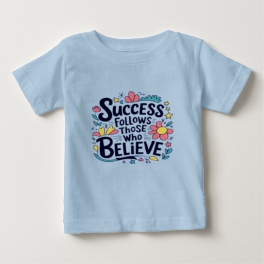 Pour Bébé mode design marche et bonté T-shirt (Devant)