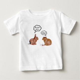 Pour Bébé Mon bout blesse le T-shirt de nourrissons de